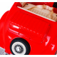 Mercedes Benz Retro 540A pro děti Červená + režim "Rodič" + dálkové ovládání + audio panel + LED dioda