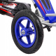 Motokára Full Ahead AIR s pedály pro děti 3+ Modrá + Nastavení sedadla + Nafukovací kola + Ruční brzda