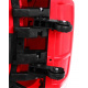 Rapid Racer elektrické auto pro děti Červené + dálkové ovládání + pomalý start + EVA + MP3 LED