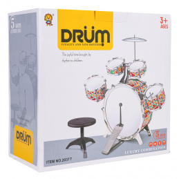 Sada Barevné Bicí + Stolička