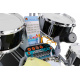 Hudební sada Percussion + Keyboard + Mikrofon pro děti 3+ Osvětlené bubny