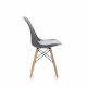 Aga 2x Jídelní židle MR2035 Šedá