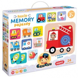 CzuCzu Big Memory Vehicles vzdělávací hra ZA4074