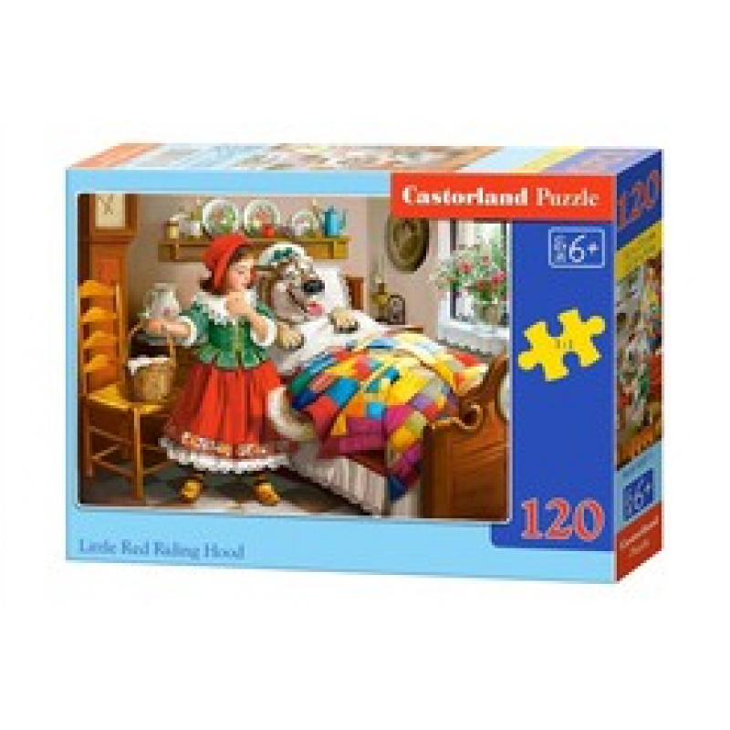 CASTORLAND Puzzle 120 dílků - Červená Karkulka