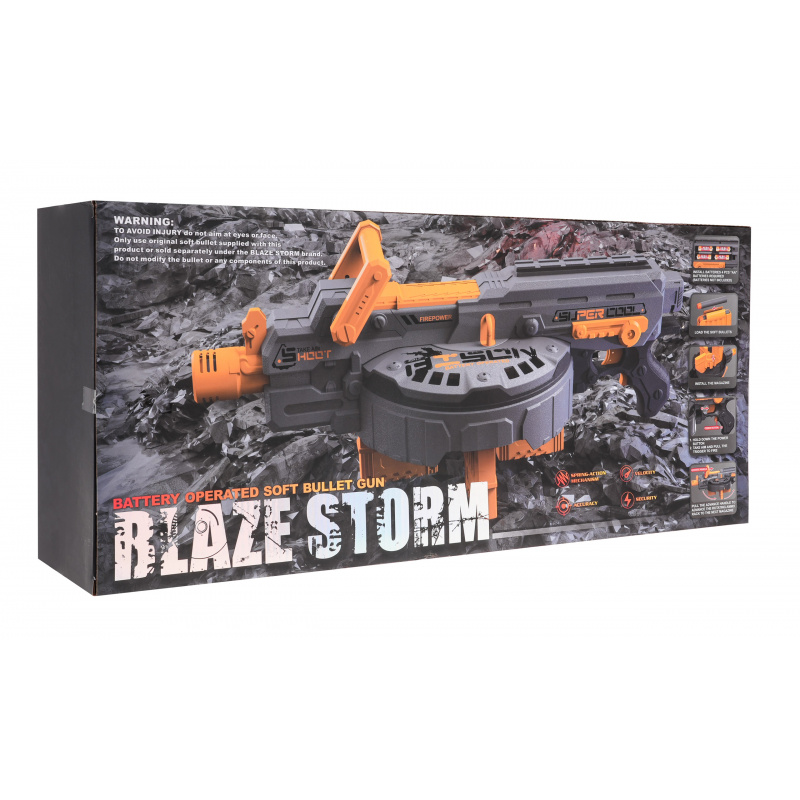 Blaze Storm Rifle Grey