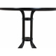 Linder Exclusiv Zahradní stůl BISTRO MC330850BB 70x60 cm