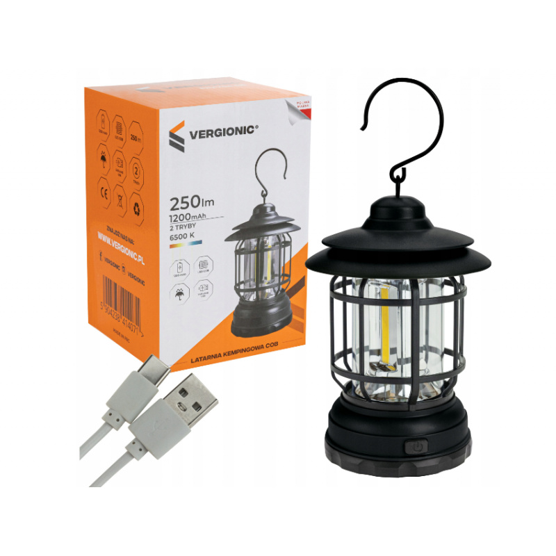 LED cestovní světlo - 9W - USB