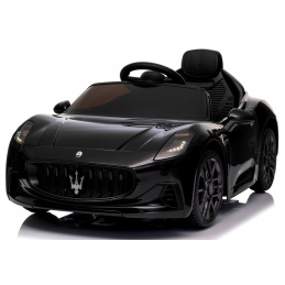 Maserati GranTurismo Černé Auto na akumulátor EVA Kůže dálkový ovladač Lithium-iontová baterie