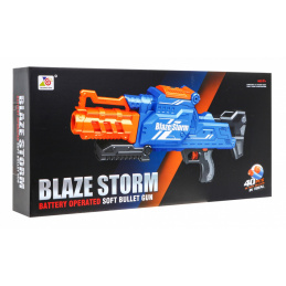 Automatická puška pro děti 8+ Blaze Storm + 40 dlouhých pěnových nábojů