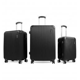 Aga Travel Sada cestovních kufrů MR4652 Černá
