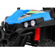 Grand Buggy Strong Lift pro děti Modrá + pohon 4x4 + dálkové ovládání + nosič zavazadel + rádio MP3 + LED dioda