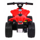 Čtyřkolka Little Monster na baterie pro batolata Červený 25W pohon