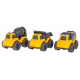 Sada Tří Stavebních Vozidel