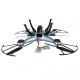 SYMA X5HW 2,4GHz RC Dron Wi-Fi Kamera Modrá