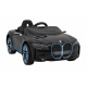 BMW i4 bateriové auto pro děti černé + pomalý start + EVA + eko kůže + LED audio + dálkové ovládání