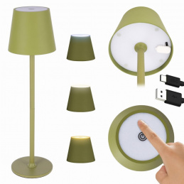 Stolní LED lampa 3 režimy svícení dotyková - bezdrátová
