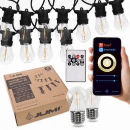 LED girlanda ovládaná 19 m vícebarevná SMART s aplikací TUYA a dálkovým ovladačem