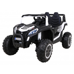 Buggy UTV 2000M závodní auto na baterie bílé + MP3 zvuky světla + dálkové ovládání + pomalý start