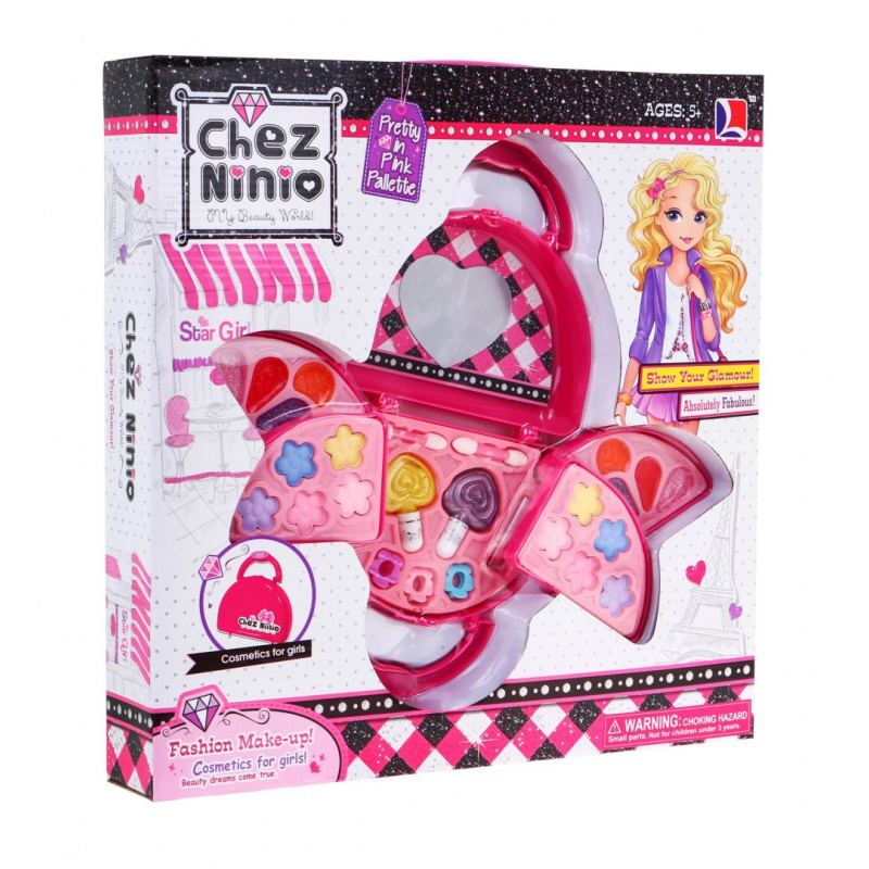 Rozšiřitelná kosmetická taška pro děti 5+ na kosmetiku na oči a nehty