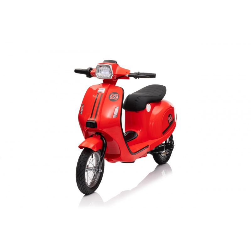 Vozidlo Skútr Retro 23 Červený