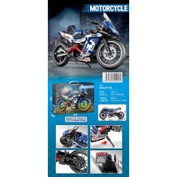 Sada Stavebních Kostek Motocykl 426 ks.