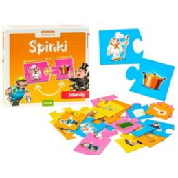 Vzdělávací hra SPINS Occupations puzzle GR0307