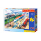 CASTORLAND puzzle 100 dílků - Vlakové nádraží