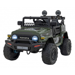 Toyota FJ Cruiser pro děti Moro + dálkové ovládání + pohon 4x4 + LED audio + EVA + pomalý start