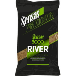 Sensas Krmítková směs 3000 Feeder River 1kg