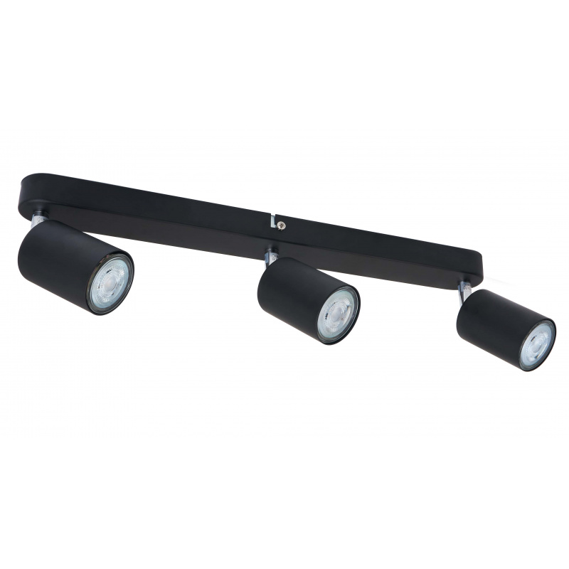 Stropní bodové svítidlo LED VIKI 3x GU10 černé
