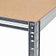 Linder Exclusiv Kovový regál 180x90x40 cm 5 polic