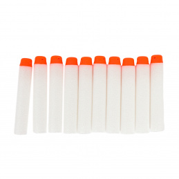 Aga4Kids Náhradní náboje do pistole fluorescentní 7 cm 10 ks