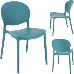 Plastová židle JUSTIN marine
