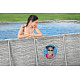 BESTWAY Power Steel Swim Vista bazén s oknem 427x250x100 14x8FT 7in1