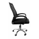 Aga Kancelářské ergonomické křeslo Černé