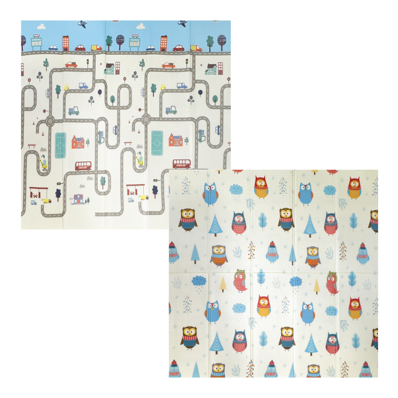 Aga4Kids Dětská skládací pěnová podložka 200x180 cm DS3008