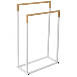 Držák na ručníky bílý