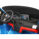BMW X6M XXL pro 2 děti Modrá barva + Pilot + Eco kůže + Bezpečnostní pásy + Pomalý start + MP3 + LED