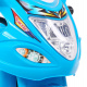 Tříkolka BJX-088 elektrická motorka pro batolata Modrá + zvuky + světla