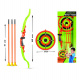 Sada lukostřelce s terčem a šípy