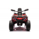 Quad Can Am Outlander ATV s Pilotem Červený