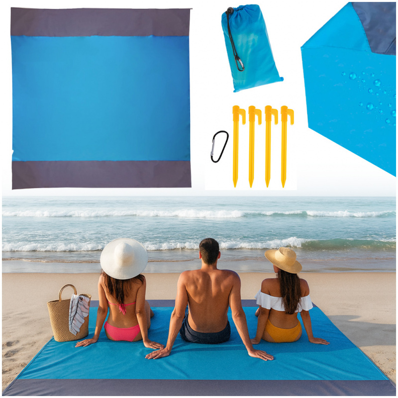 Aga Plážová rohož vodotěsná kempingová deka 210X200