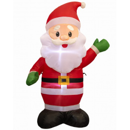 Nafukovací Santa Claus s LED osvětlením - 125 cm