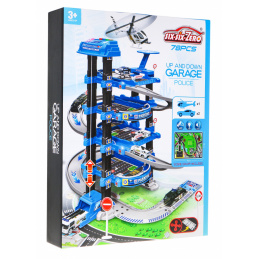 Mega vícepodlažní parkoviště + rohož