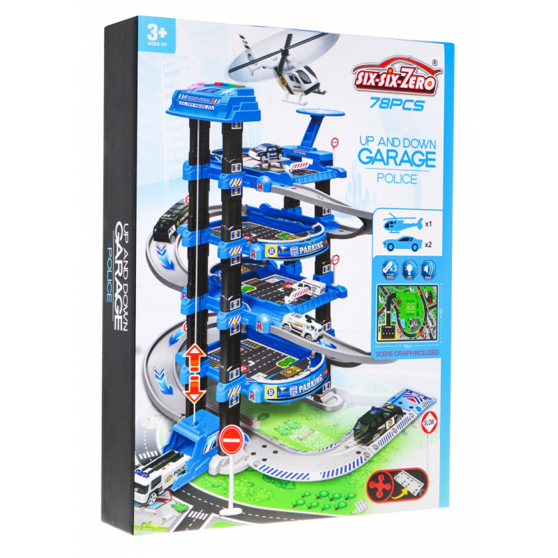 Mega vícepodlažní parkoviště + rohož