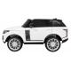 Range Rover HSE 2místné dětské auto bílé + dálkové ovládání + 5 ks pásů + audio panel + LED dioda