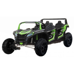 Čtyřmístná bugina ATV RACING UTV2000 s li-ion baterií zelená