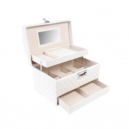 Aga Šperkovnice 30x20,5x19,5 cm Béžová DAZ867