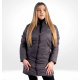 Versace 19.69 Dámský prošívaný kabát C68 Grey