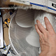 Aga Stojanový ventilátor 43 cm Bílý 6DAZ381 - II. JAKOST